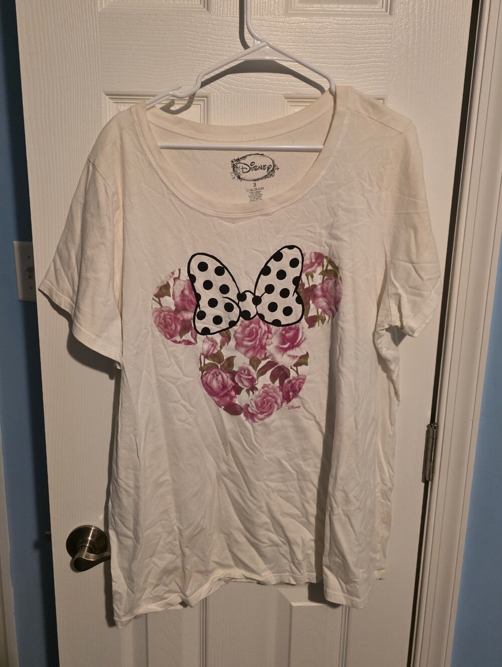 Torrid Disney Minnie Mouse Floral T Shirt